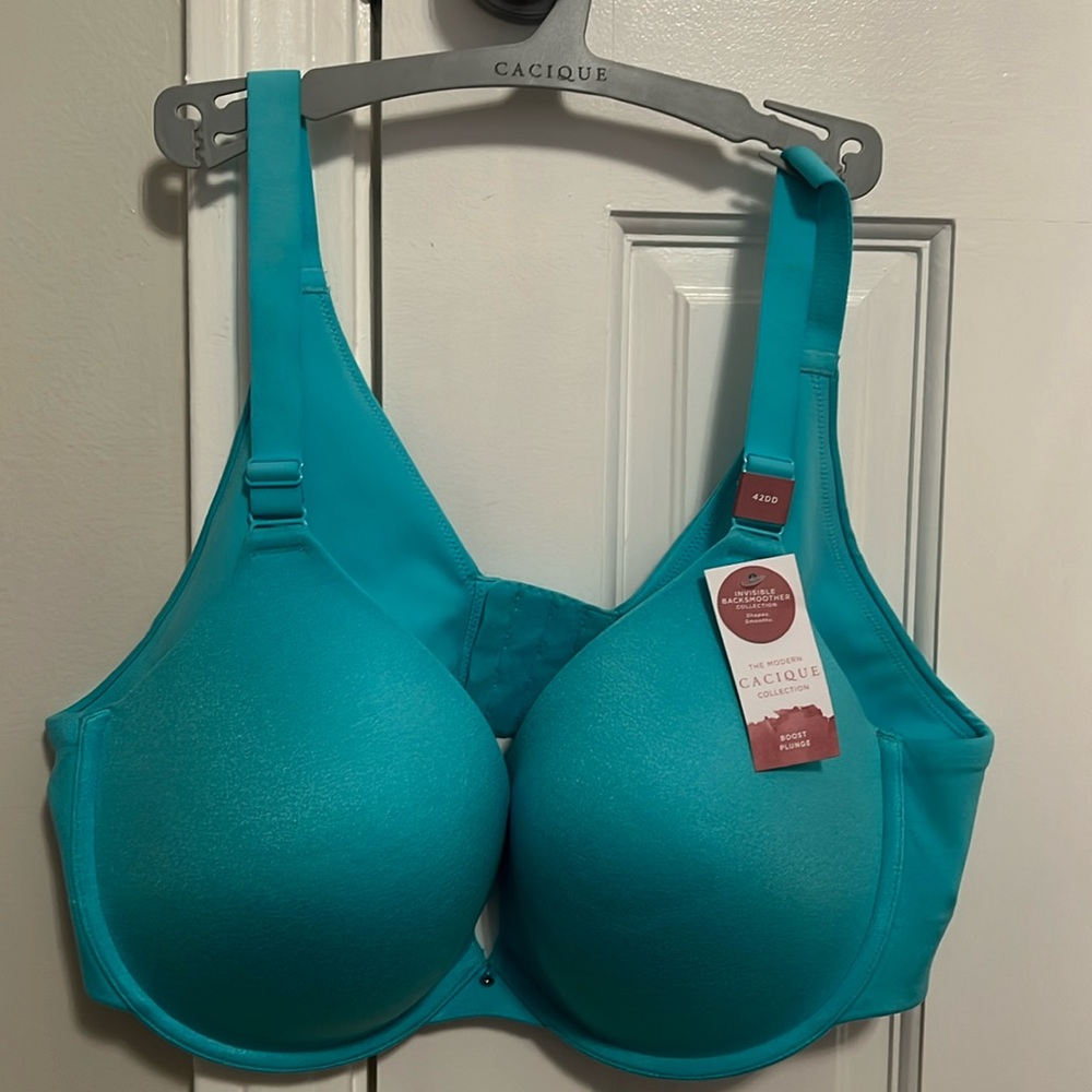 Cacique Backsmoother Boost Plunge Bra